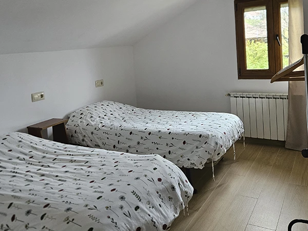 Dormitorio, dos camas